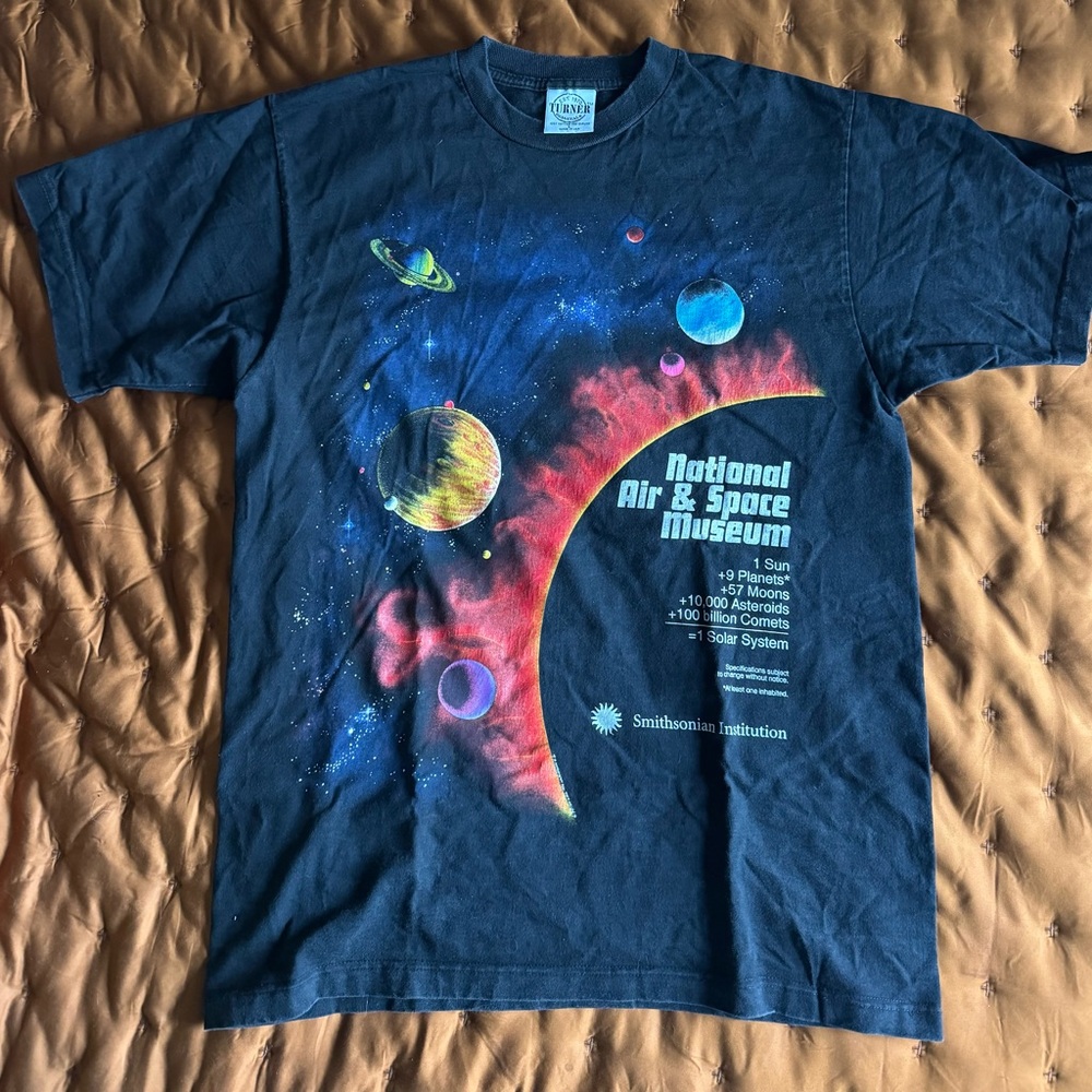 Smithsonian National Air and Space Museum vintage shirt AOP size Large